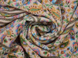 Floral & Digital Printed Velvet Fabric
