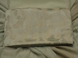 Dusty Pista Crepe Brocade Unstitched Suits (761M)