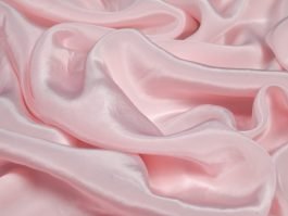 Mill Dyed Blush Pink  Viscose Crepe Fabric