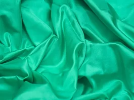 Yarn Dyed Light Rama Green Gabardine Silk Fabric