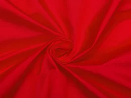 Yarn Dyed Red Gabardine Silk Fabric