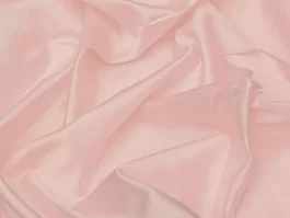 Yarn Dyed White Shot Pinkish Peach Gabardine Silk Fabric