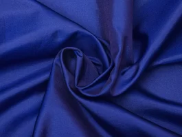 Yarn Dyed Royal Shot Navy Gabardine Silk Fabric