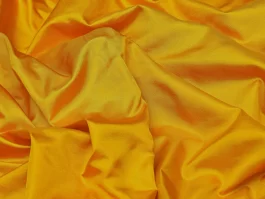 Yarn Dyed Mustard Gabardine Silk Fabric