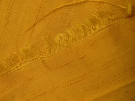 Mustard Yarn Dyed Indian Raw Silk (100 gm)