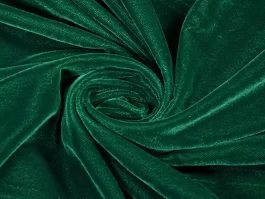 Dyed Bottle Green Micro Velvet 9000 Fabric