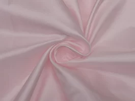 Yarn Dyed Baby Pink Gabardine Silk Fabric