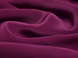 Wine Viscose Crepe Mill Dyed