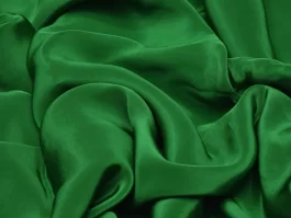 Bottle Green Viscose Crepe Mill Dyed