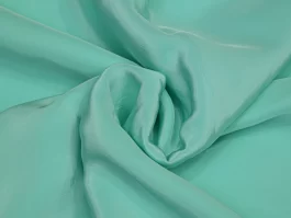 Sea Green Viscose Crepe Mill Dyed