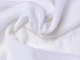 White Dyeable Silk Velvet